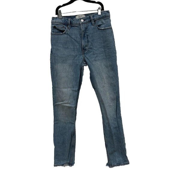 Abercrombie & Fitch‎ Size 27/4 The Skinny Jeans High Rise Distressed - Picture 1 of 12